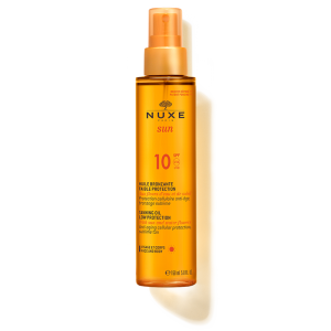 NUXE sun Защитное масло для загара для лица и тела SPF 10, 150 мл